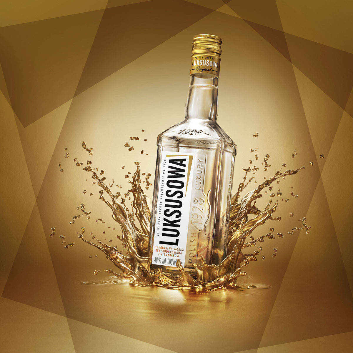 Lukusowa Gold Splash