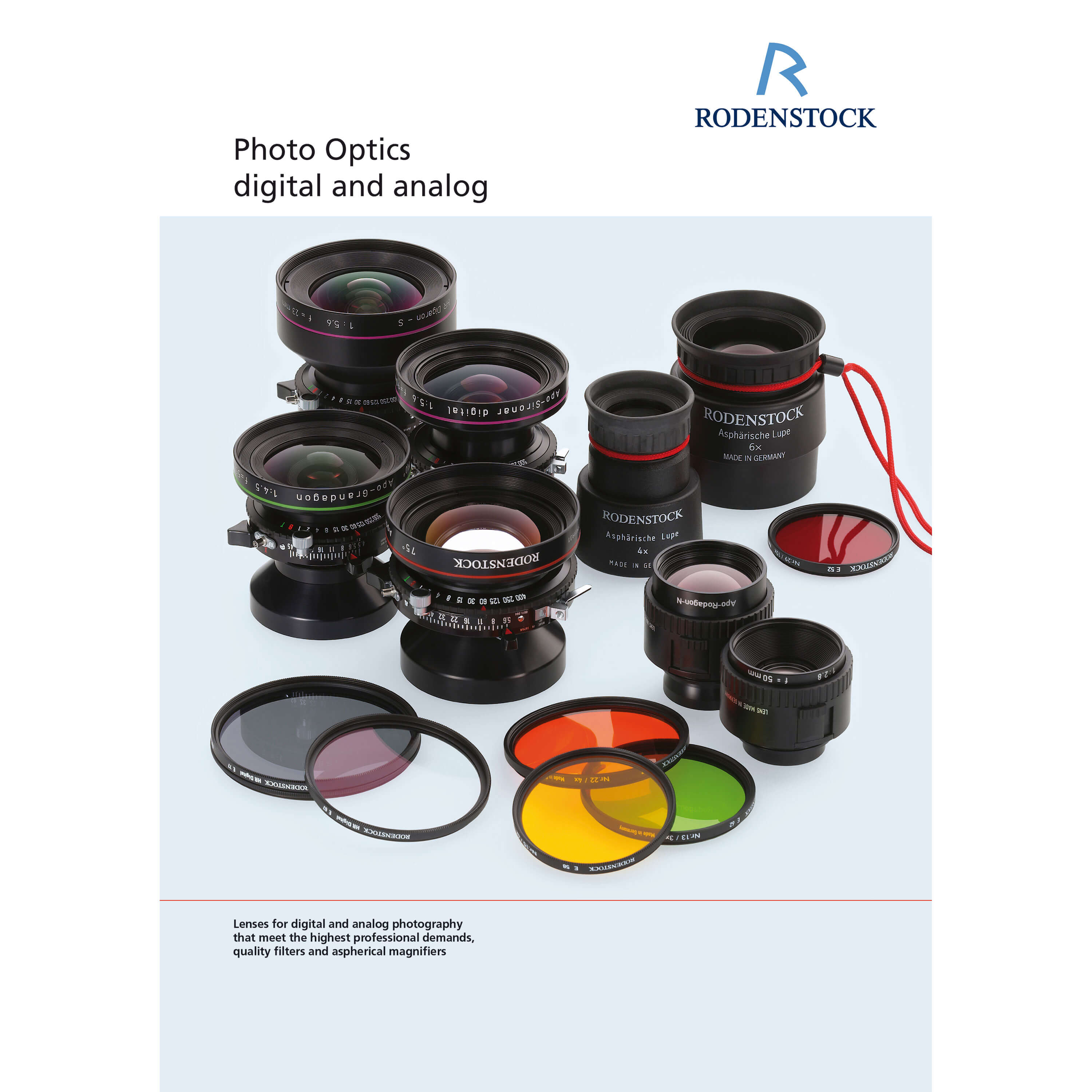 Rodenstock Historic Lens Range