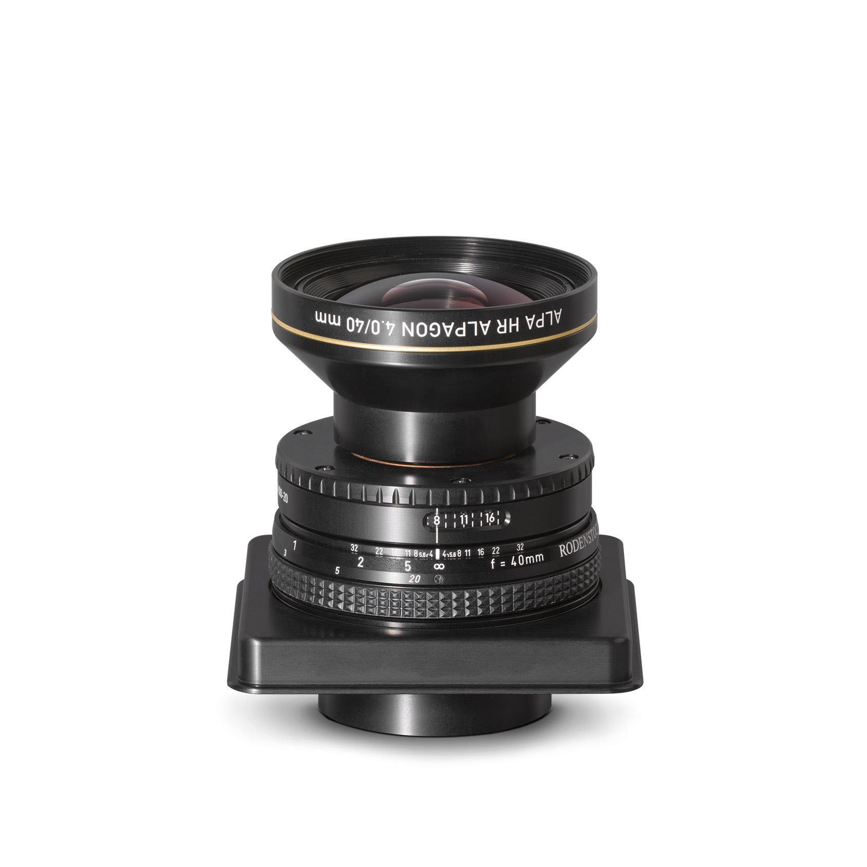 160.118.040 Rodenstock / ALPA HR Alpagon 4.0/40 mm, LB, in Aperture Unit
