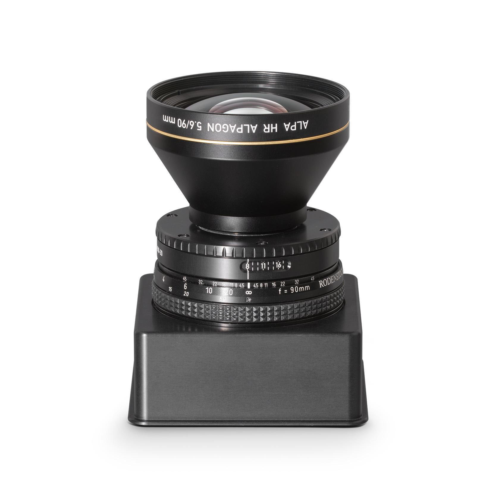 160.118.090 Rodenstock / ALPA HR Alpagon 5.6/90 mm, SB34, in Aperture Unit